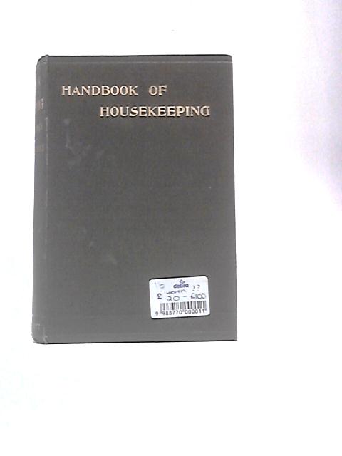 Handbook of Housekeeping for Small Incomes By Florence Stacpoole