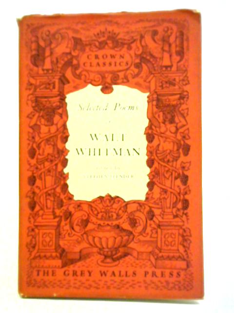 Selected Poems By Walt Whitman