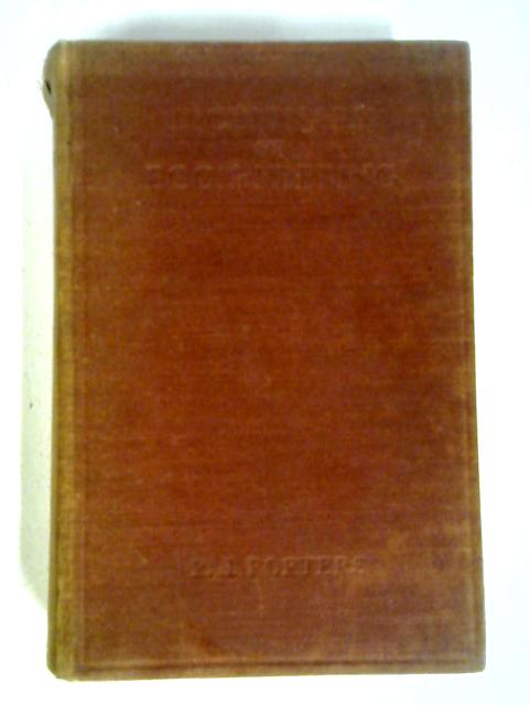 Pitman's Dictionary Of Book-keeping By R. J. Porters