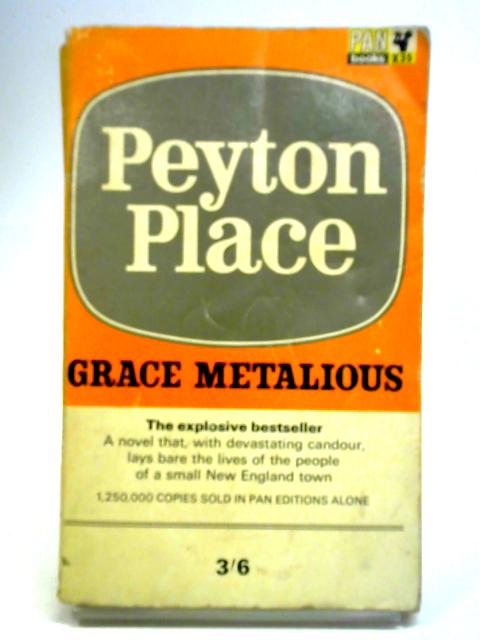 Peyton Place By Grace Metalious