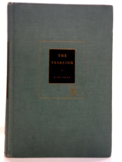 The Yearling von Marjorie Kinnan Rawlings