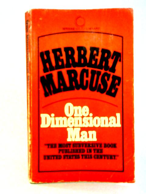 One Dimensional Man By Herbert Marcuse