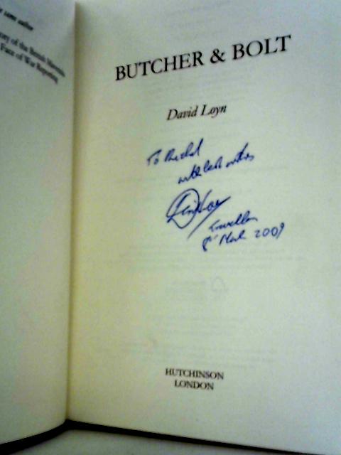 Butcher and Bolt By David Loyn