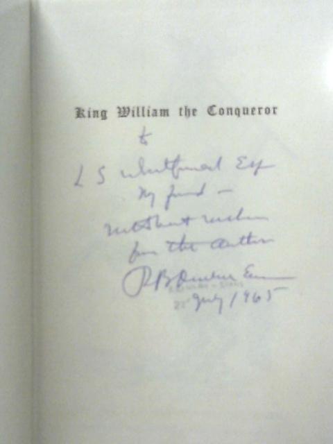 King William the Conqueror von R. B. D. Wilson Evans