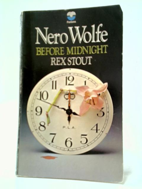 Before Midnight By Rex Stout