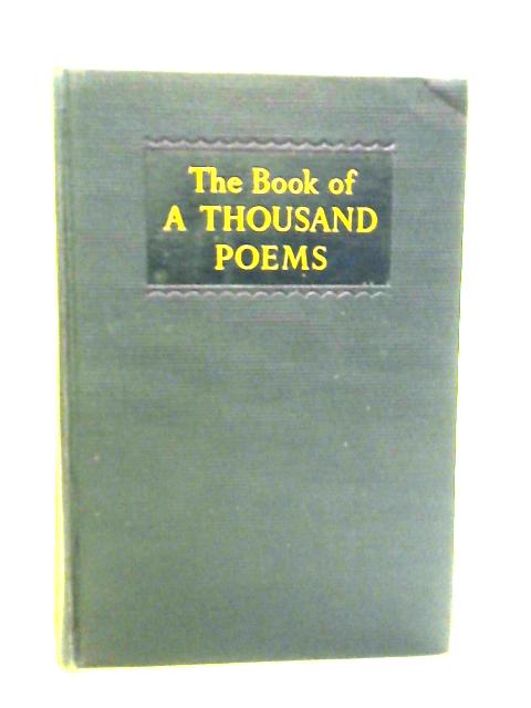 The Book of a Thousand Poems By Various