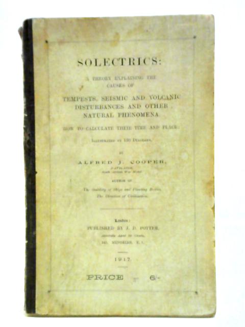 Solectrics By Alfred J. Cooper