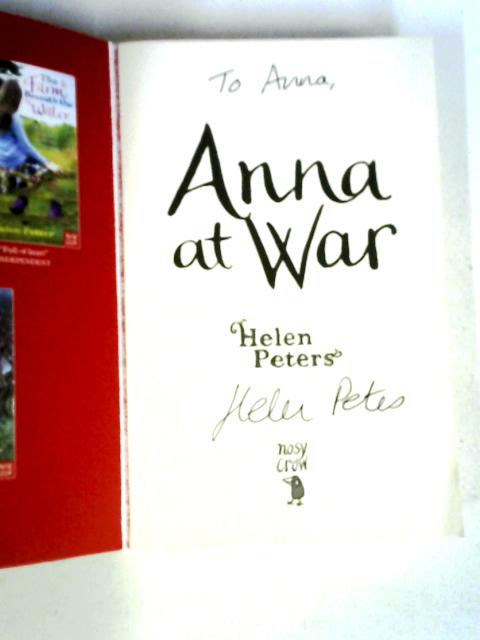 Anna At War By Helen Peters