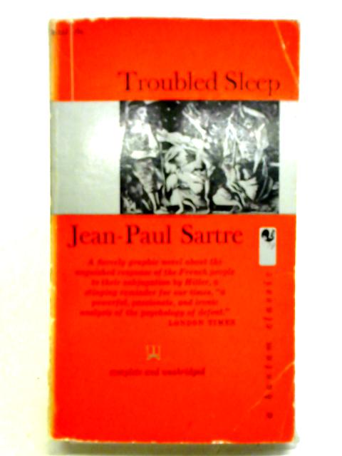 Troubled Sleep By Jean-Paul Sartre