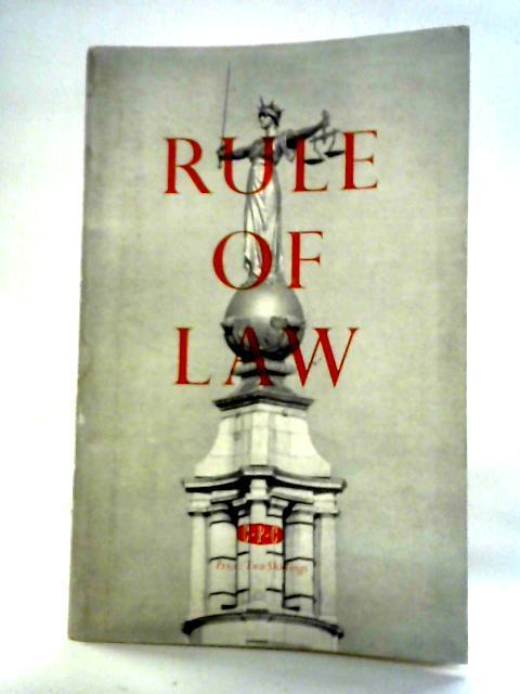 Rule of Law By Various