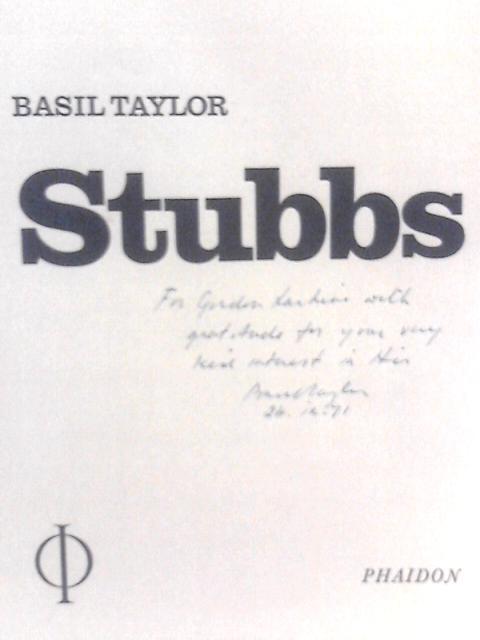 Stubbs By Basil Taylor