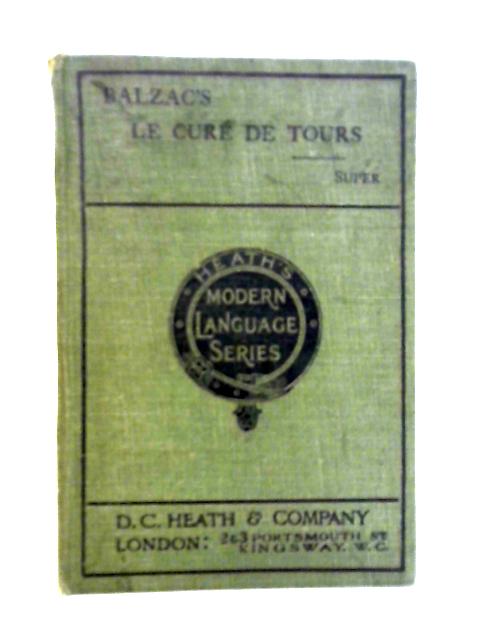 Le Cure de Tours By Honore de Balzac