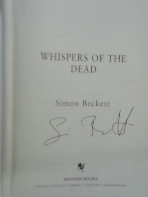 Whispers of the Dead By Simon Beckett