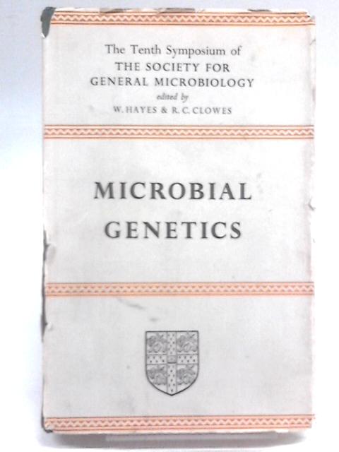 Microbial Genetics By Unstated