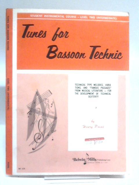 Tunes for Bassoon Technic Level Two (Intermediate) von Henry Paine