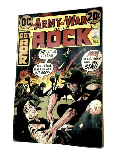 Our Army at War Featuring SGT. Rock No. 250 Oct. 30600 von Unstated