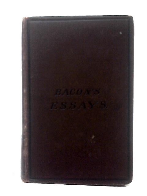 The Works of Lord Bacon By Lord Bacon