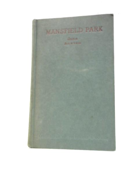 Mansfield Park By Jane Austen