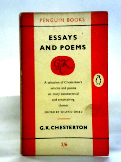 Essays and Poems By G. K. Chesterton