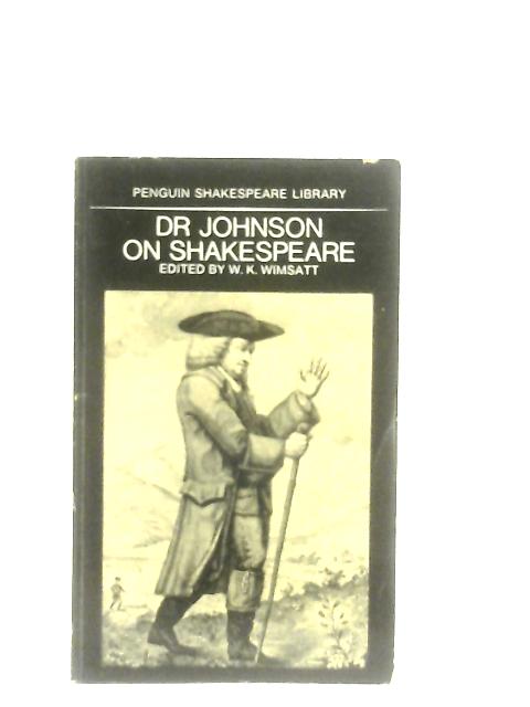 On Shakespeare (Shakespeare Library) von Samuel Johnson