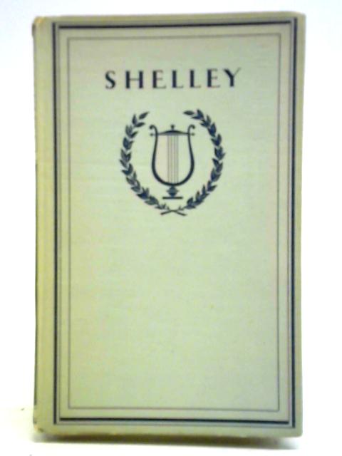 Shelley By Dorothy Wellesley (ed.)