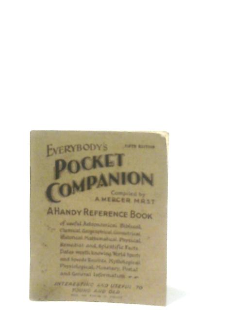 Everybody's Pocket Pocket Companion By A. Mercer