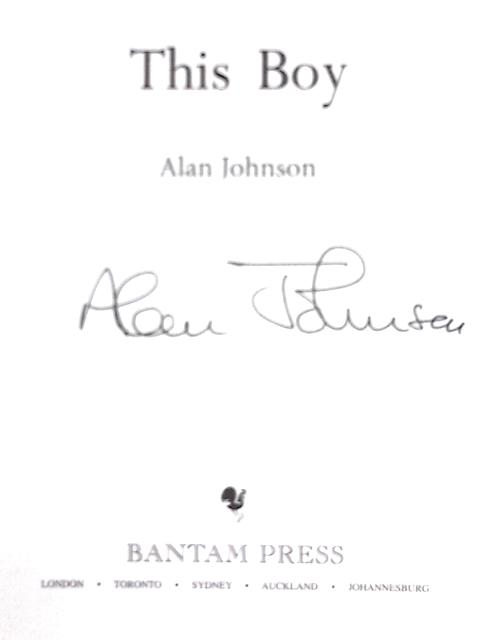 This Boy By Alan Johnson