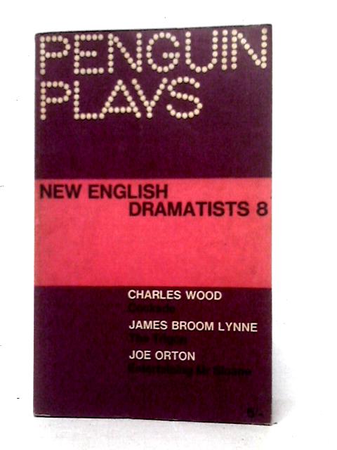 Penguin Plays New English Dramatists 8 By John Russell Taylor (intro.)