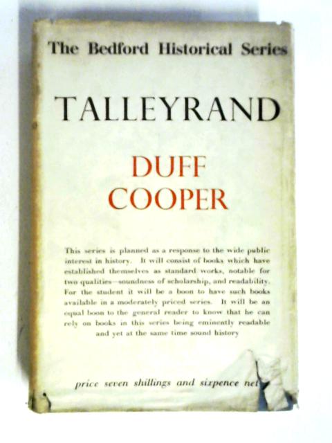 Talleyrand By Cooper Duff