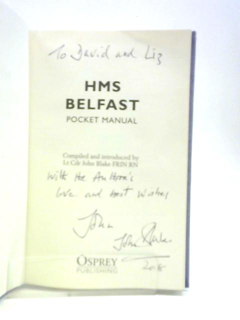 HMS Belfast Pocket Manual By John Blake