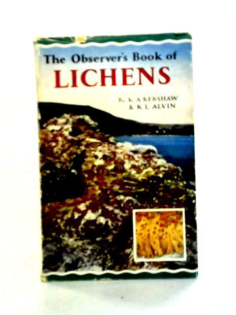 Observer's Book of Lichens By K.L. Alvin