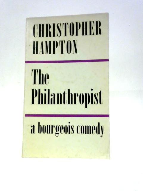 The Philanthropist By Christopher Hampton