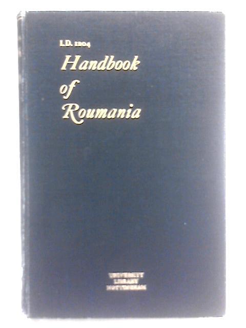A Handbook of Roumania par Unstated