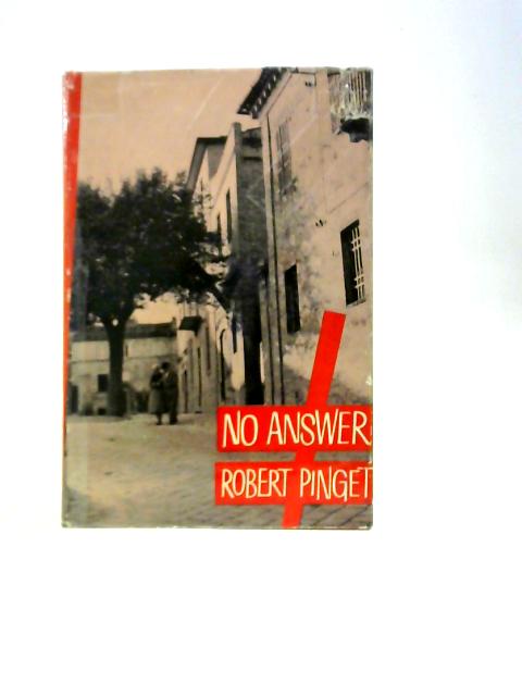 No Answer By Robert Pinget