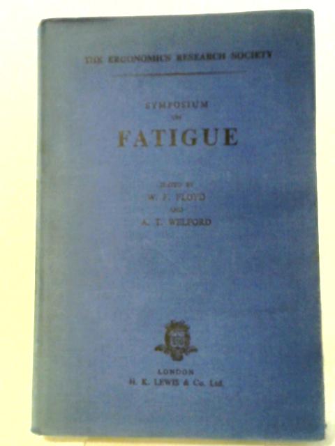 Symposium on Fatigue von W. F. Floyd and A. T. Welford (ed.)