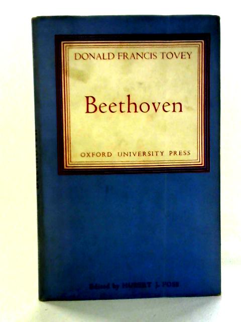 Beethoven von Donald Francis Tovey