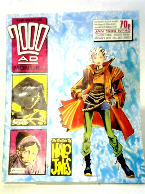 The Best Of 2000 Ad Monthly No. 40 January 1989 von Various