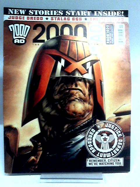 2000 AD Prog 1600, 20 August 2008 By Unstated