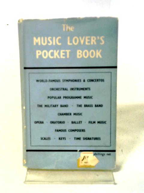 Music Lover's Pocket Book By Dexter and Tobin