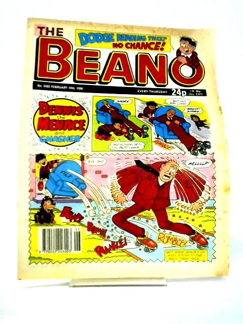 The Beano No 2482 February 10th, 1990 By unstated