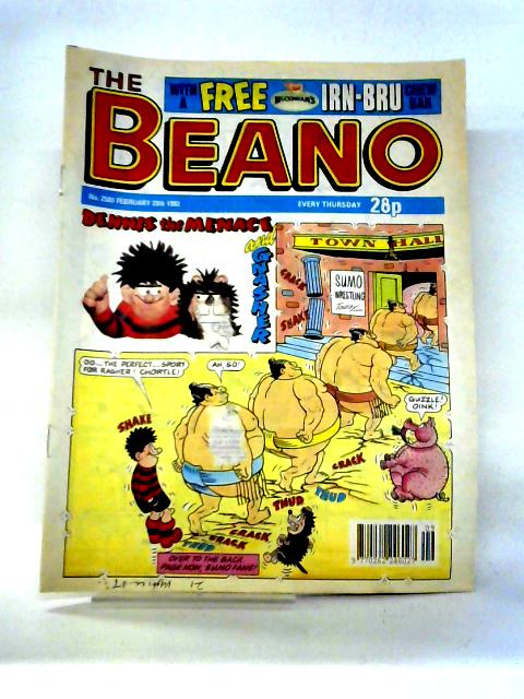 The Beano No 2589 February 29th 1992 By unstated