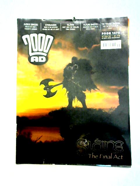 2000 AD Prog 1475, 15 February 2006 By unstated