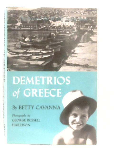 Demetrios of Greece By Betty Cavanna