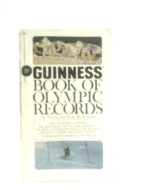Guinness Book of Olympic Records By Anon