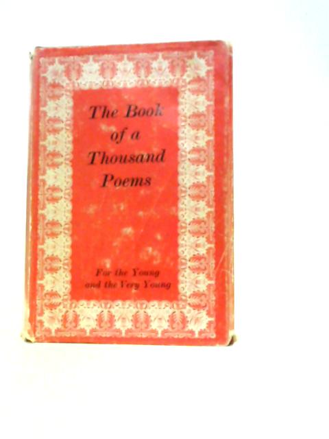 The Book of a Thousand Poems von Various