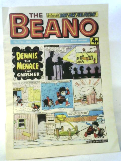 The Beano No. 1740, November 22nd, 1975 By Various