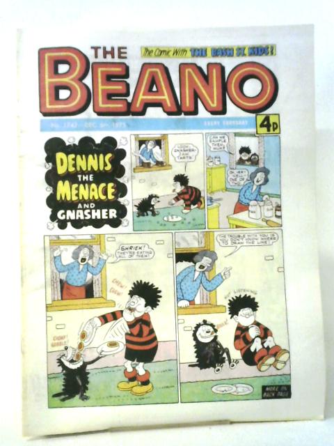 The Beano No. 1742, December 6th, 1975 By Various