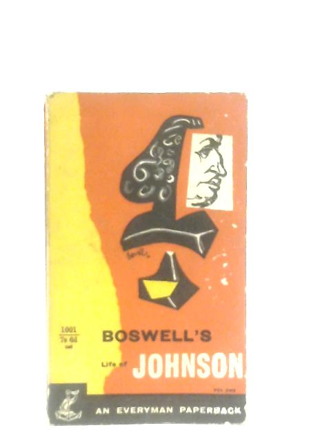 Boswell's Life of Johnson Volume One von Samuel Johnson & James Boswell