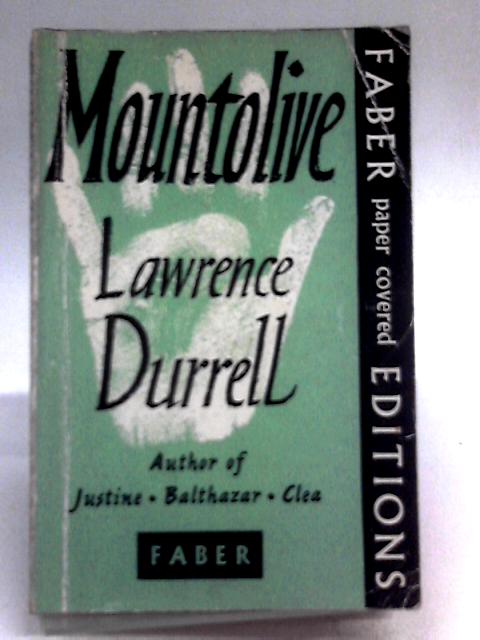 Mountolive (Faber paper covered editions) von Lawrence Durrell