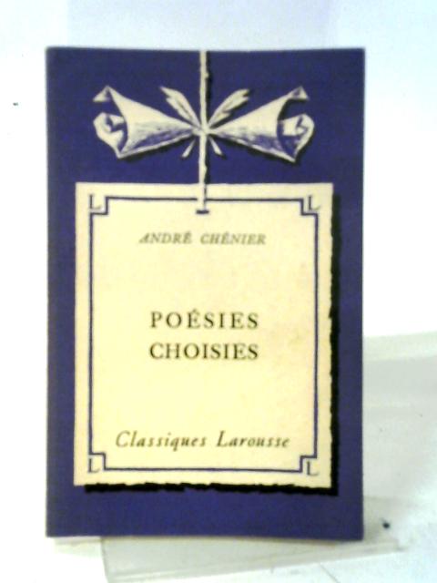 Poesies Choisies von Andre Chenier